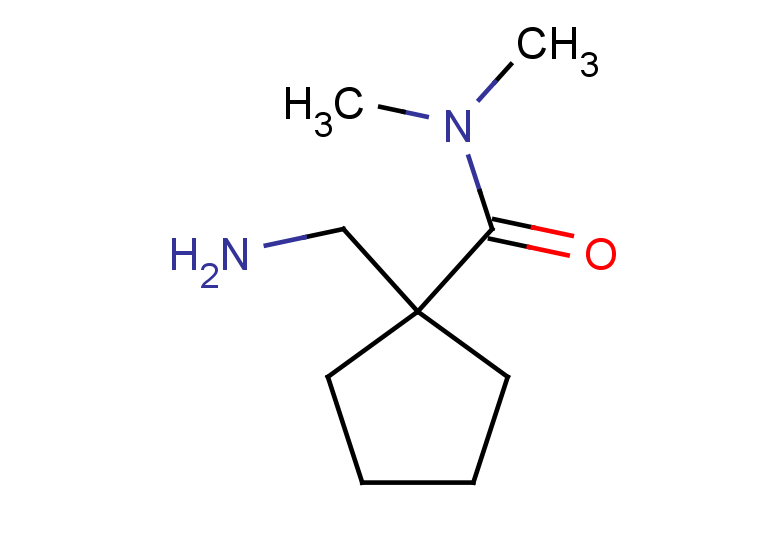 1-(aminomethyl)-N,N-dimethylcyclopentane-1-carboxamide