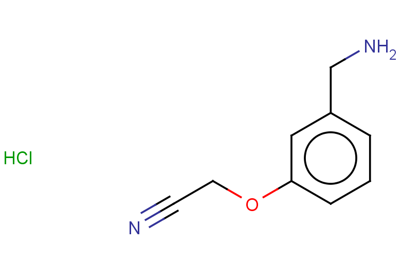 2-[3-(aminomethyl)phenoxy]acetonitrile hydrochloride