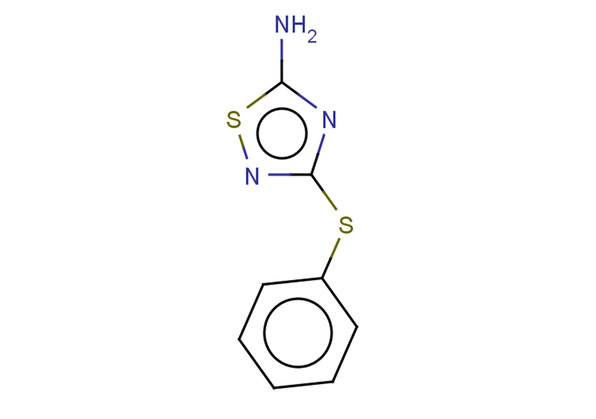 3-(phenylsulfanyl)-1,2,4-thiadiazol-5-amine