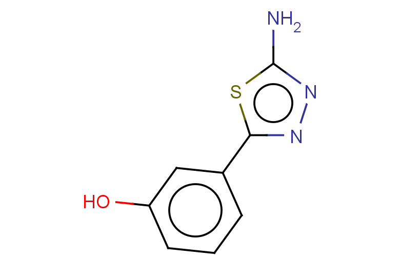 3-(5-amino-1,3,4-thiadiazol-2-yl)phenol