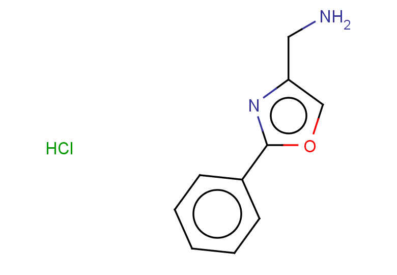 (2-phenyl-1,3-oxazol-4-yl)methanamine hydrochloride