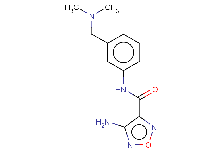 4-amino-N-{3-[(dimethylamino)methyl]phenyl}-1,2,5-oxadiazole-3-carboxamide