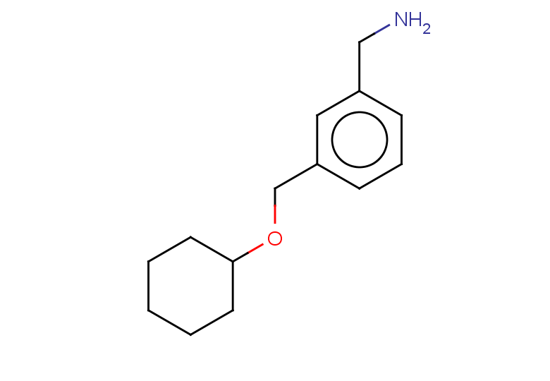 {3-[(cyclohexyloxy)methyl]phenyl}methanamine