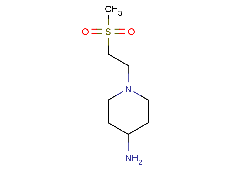 1-(2-methanesulfonylethyl)piperidin-4-amine