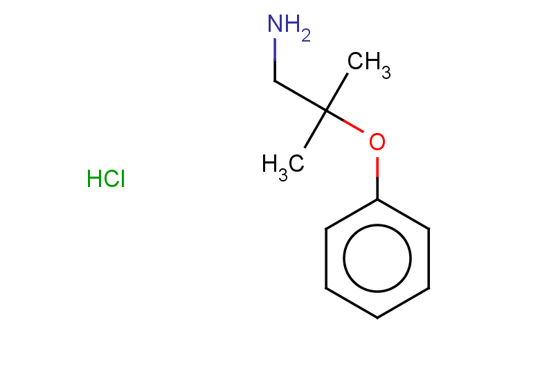 [(1-amino-2-methylpropan-2-yl)oxy]benzene hydrochloride