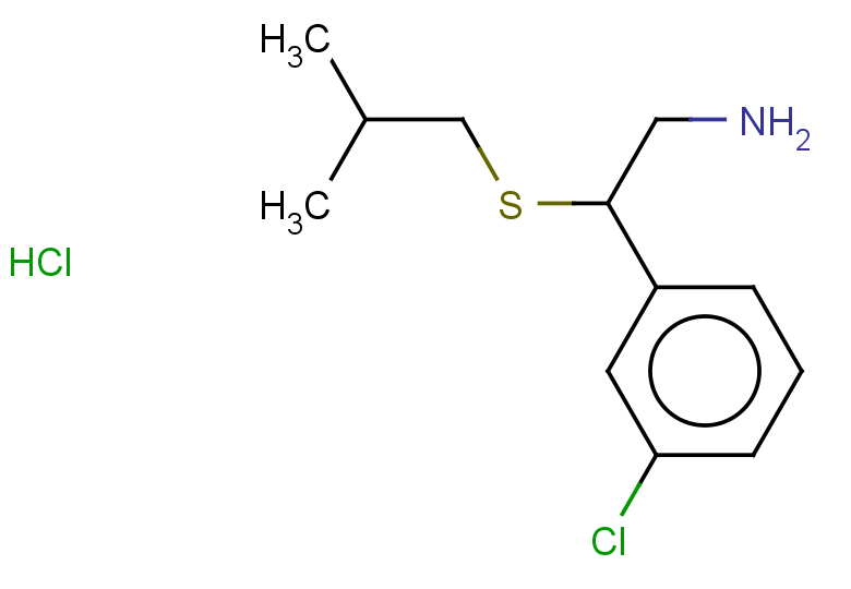 2-(3-chlorophenyl)-2-[(2-methylpropyl)sulfanyl]ethan-1-amine hydrochloride