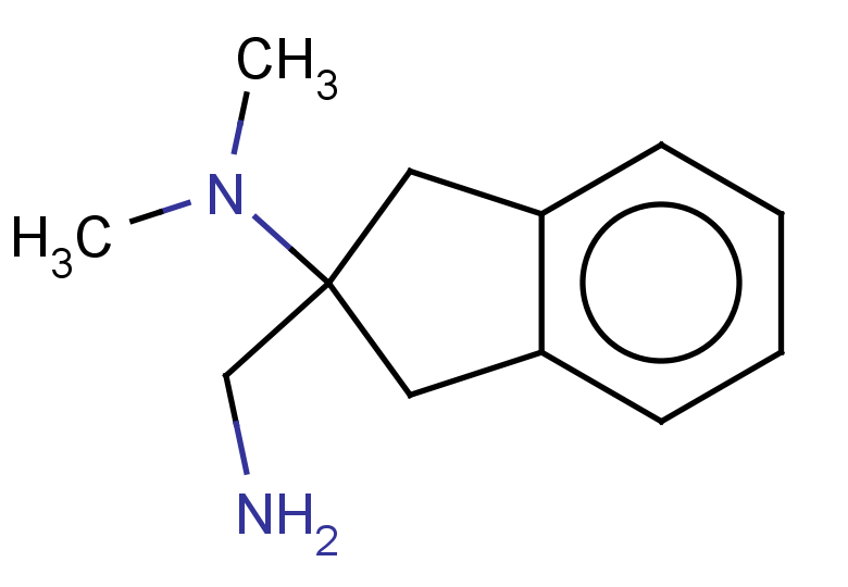 2-(aminomethyl)-N,N-dimethyl-2,3-dihydro-1H-inden-2-amine