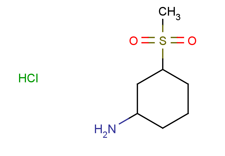 3-methanesulfonylcyclohexan-1-amine hydrochloride
