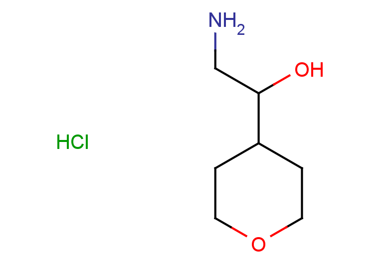 2-amino-1-(oxan-4-yl)ethan-1-ol hydrochloride
