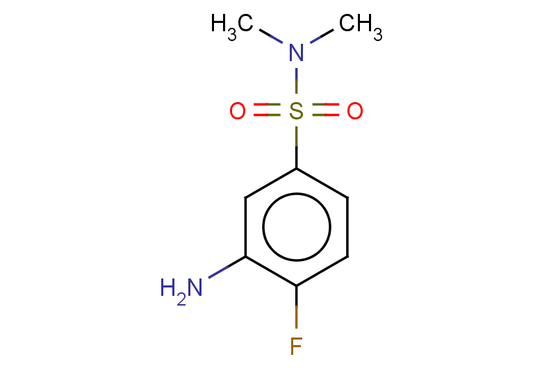 3-amino-4-fluoro-N,N-dimethylbenzene-1-sulfonamide