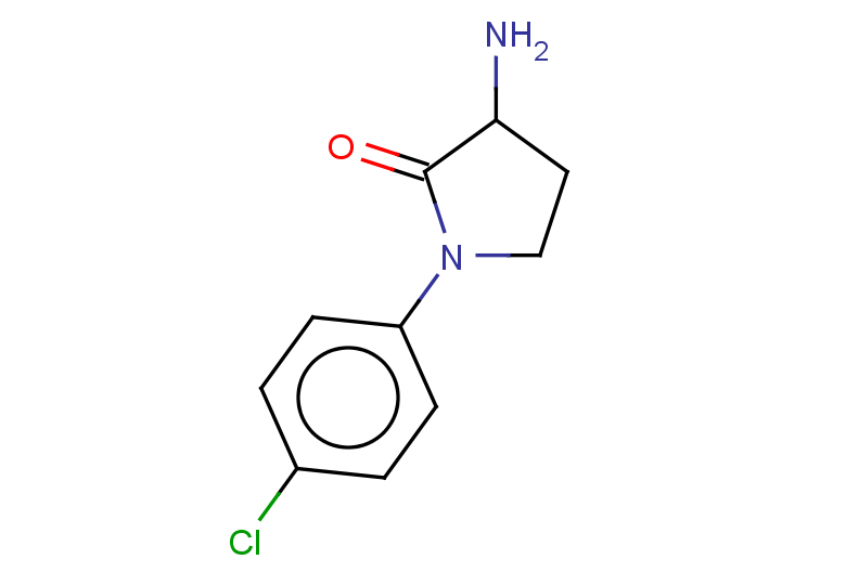 3-amino-1-(4-chlorophenyl)pyrrolidin-2-one