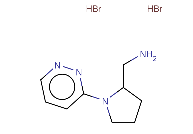 [1-(pyridazin-3-yl)pyrrolidin-2-yl]methanamine dihydrobromide
