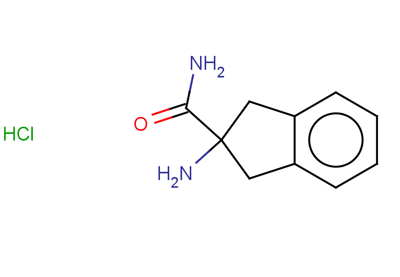 2-amino-2,3-dihydro-1H-indene-2-carboxamide hydrochloride