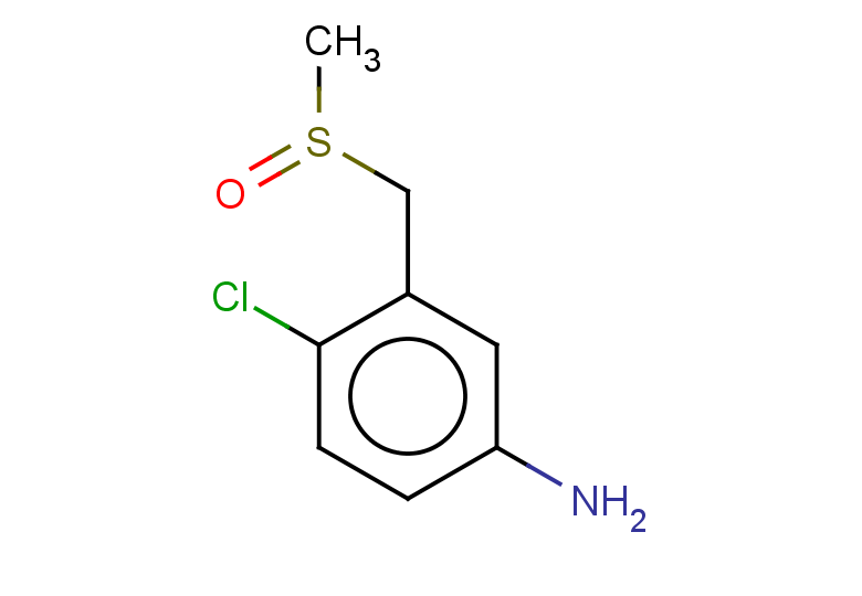4-chloro-3-(methanesulfinylmethyl)aniline