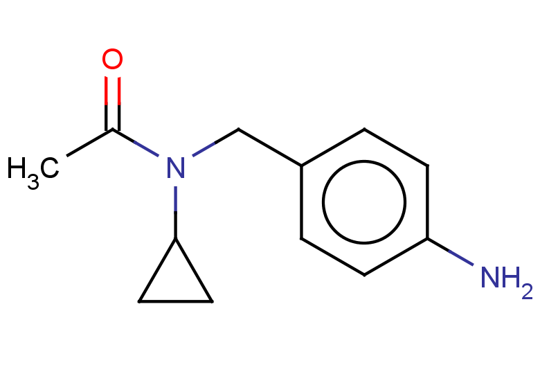 N-[(4-aminophenyl)methyl]-N-cyclopropylacetamide