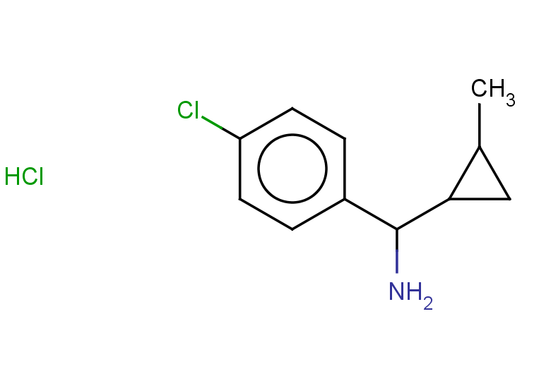 (4-chlorophenyl)(2-methylcyclopropyl)methanamine hydrochloride