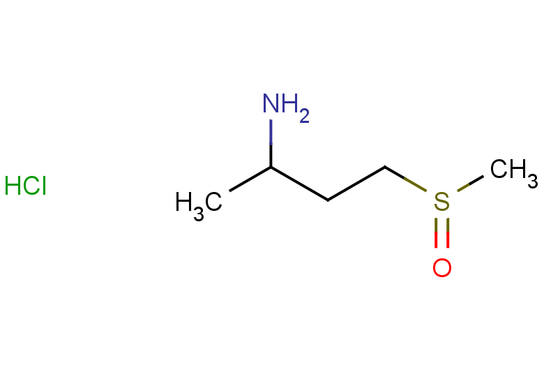 4-methanesulfinylbutan-2-amine hydrochloride