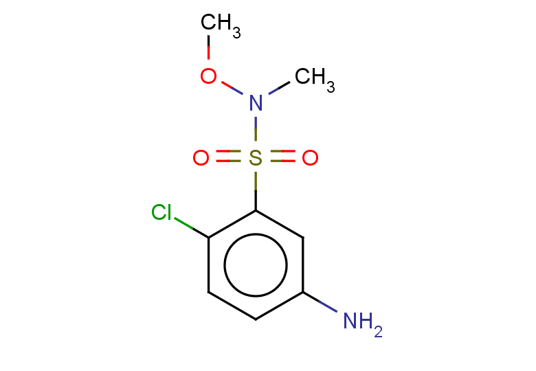 5-amino-2-chloro-N-methoxy-N-methylbenzene-1-sulfonamide