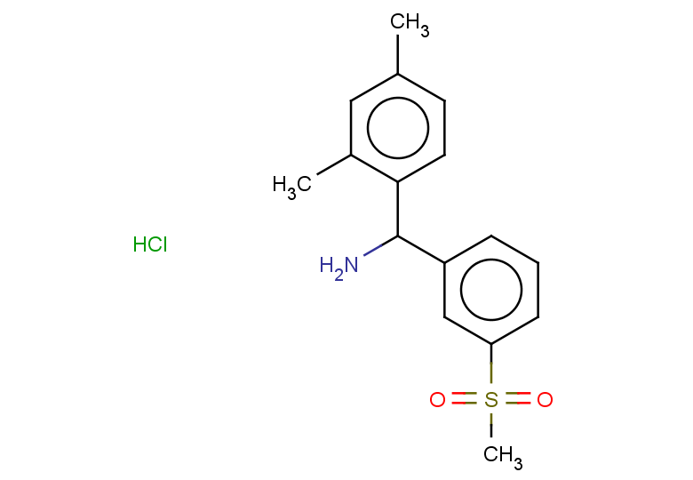 (2,4-dimethylphenyl)(3-methanesulfonylphenyl)methanamine hydrochloride