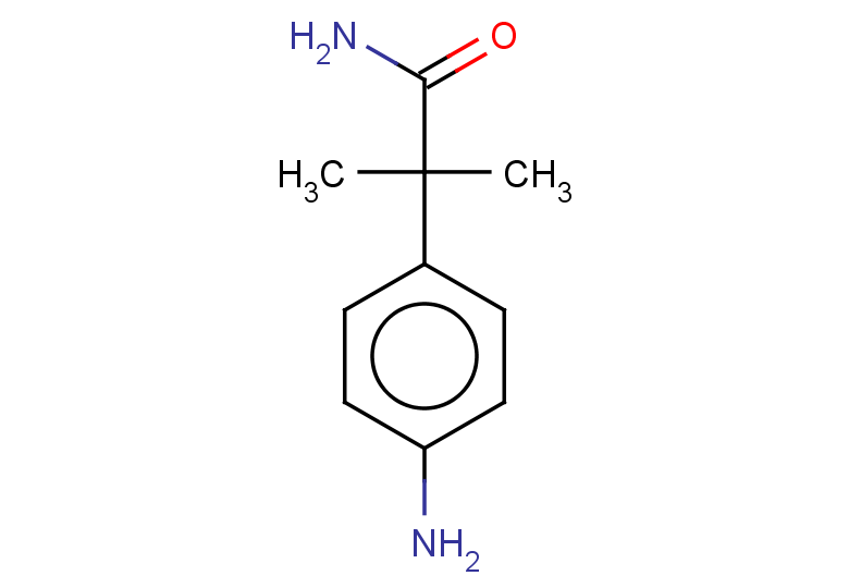 2-(4-aminophenyl)-2-methylpropanamide