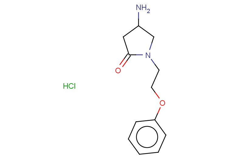 4-amino-1-(2-phenoxyethyl)pyrrolidin-2-one hydrochloride