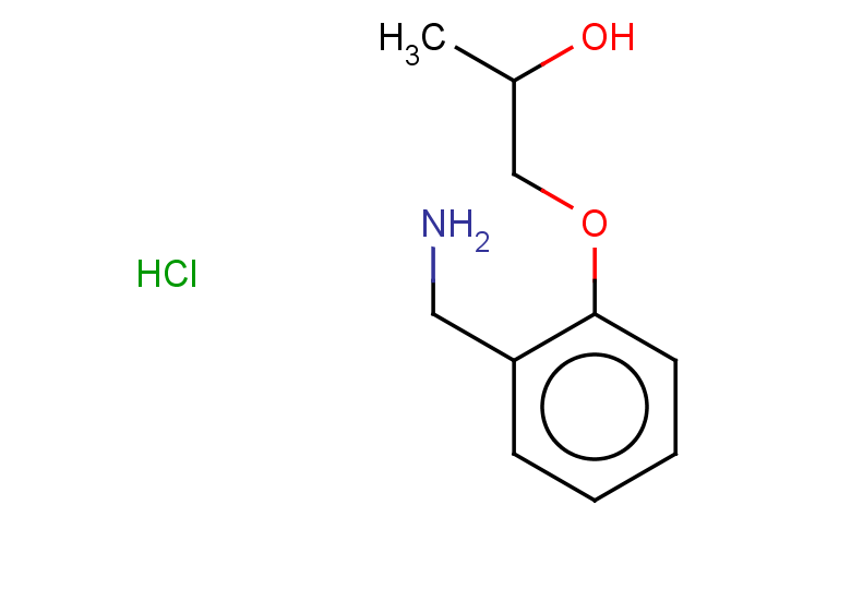 1-[2-(aminomethyl)phenoxy]propan-2-ol hydrochloride
