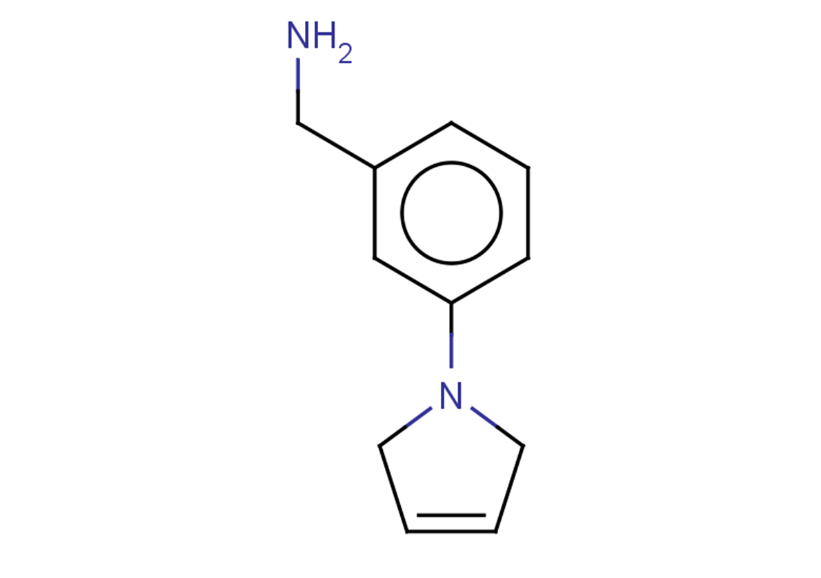 [3-(2,5-dihydro-1H-pyrrol-1-yl)phenyl]methanamine