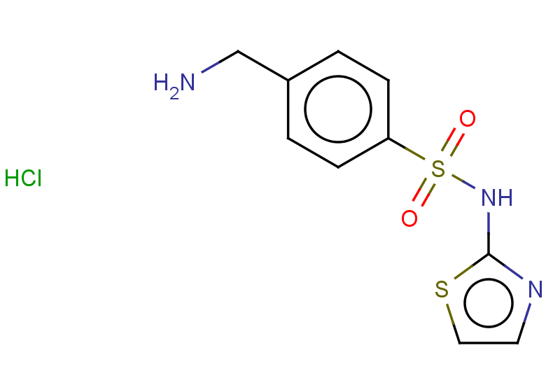 4-(aminomethyl)-N-(1,3-thiazol-2-yl)benzene-1-sulfonamide hydrochloride