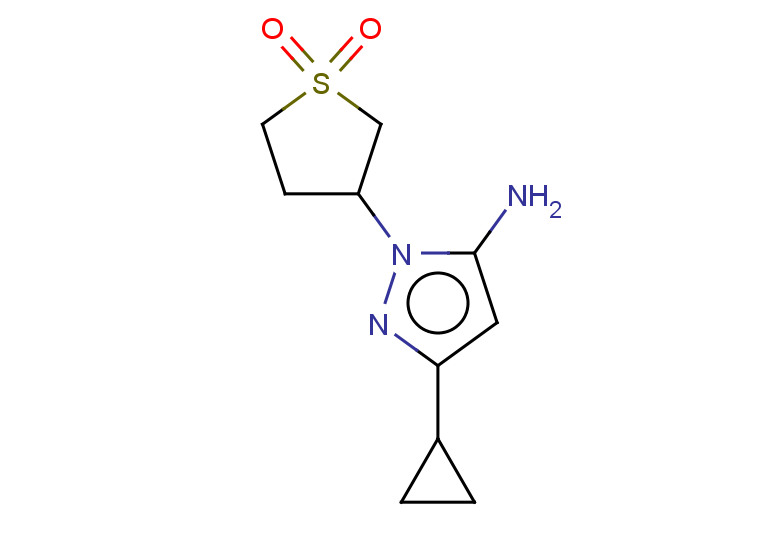 3-(5-amino-3-cyclopropyl-1H-pyrazol-1-yl)-1lambda6-thiolane-1,1-dione