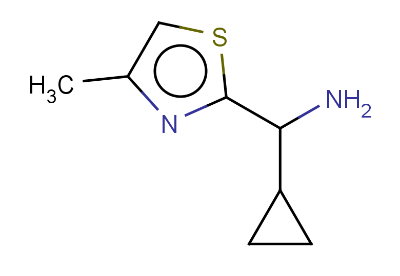cyclopropyl(4-methyl-1,3-thiazol-2-yl)methanamine