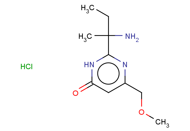 2-(2-aminobutan-2-yl)-6-(methoxymethyl)-3,4-dihydropyrimidin-4-one hydrochloride