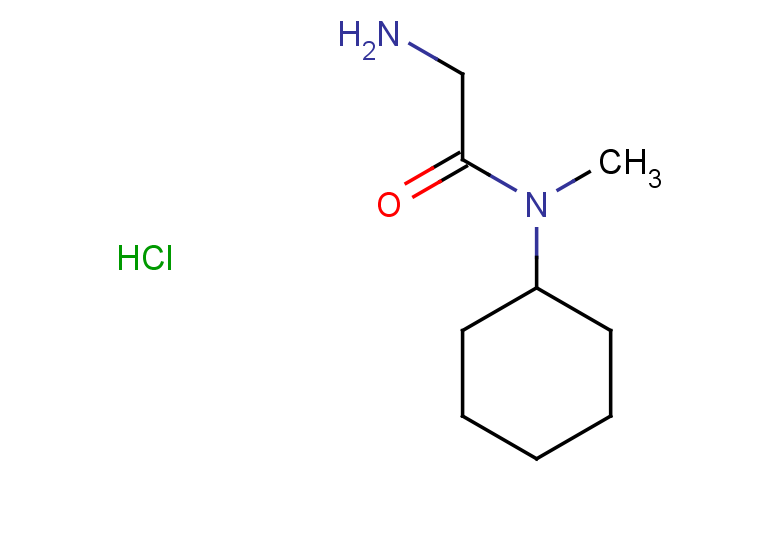 2-amino-N-cyclohexyl-N-methylacetamide hydrochloride