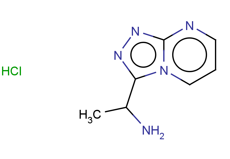 1-{[1,2,4]triazolo[4,3-a]pyrimidin-3-yl}ethan-1-amine hydrochloride