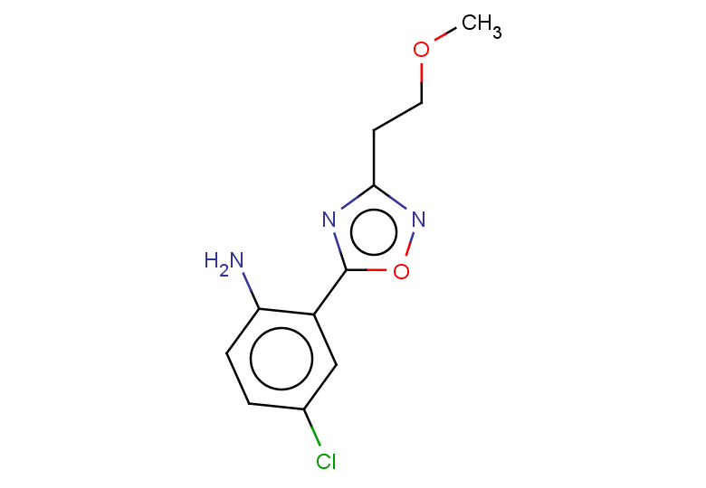 4-chloro-2-[3-(2-methoxyethyl)-1,2,4-oxadiazol-5-yl]aniline
