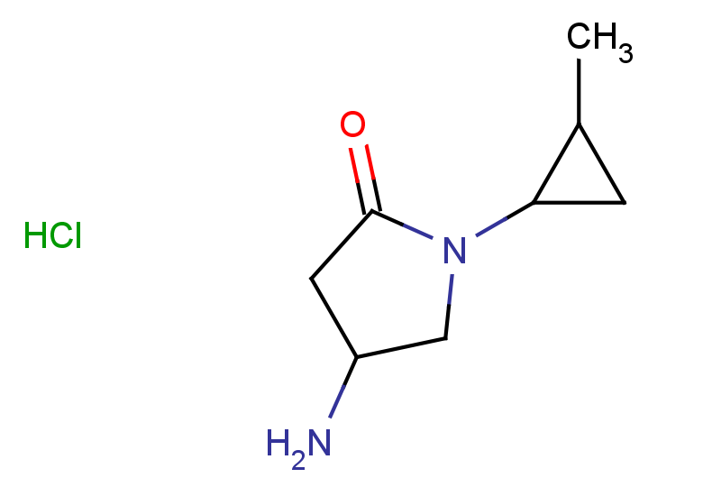 4-amino-1-(2-methylcyclopropyl)pyrrolidin-2-one hydrochloride, Mixture of diastereomers