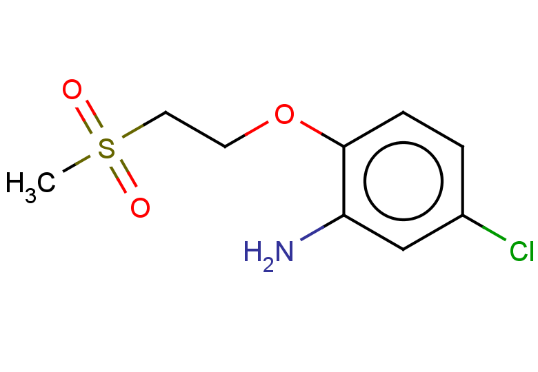 5-chloro-2-(2-methanesulfonylethoxy)aniline