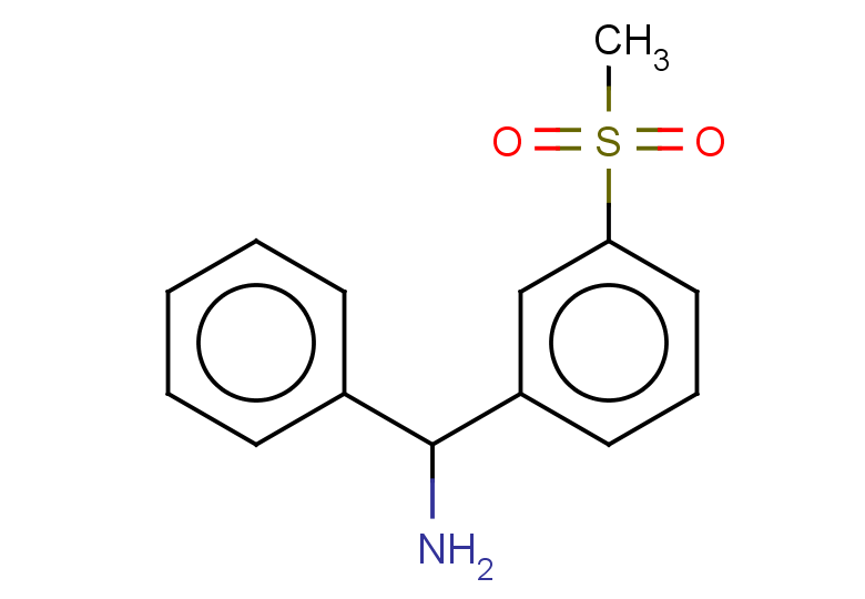 (3-methanesulfonylphenyl)(phenyl)methanamine