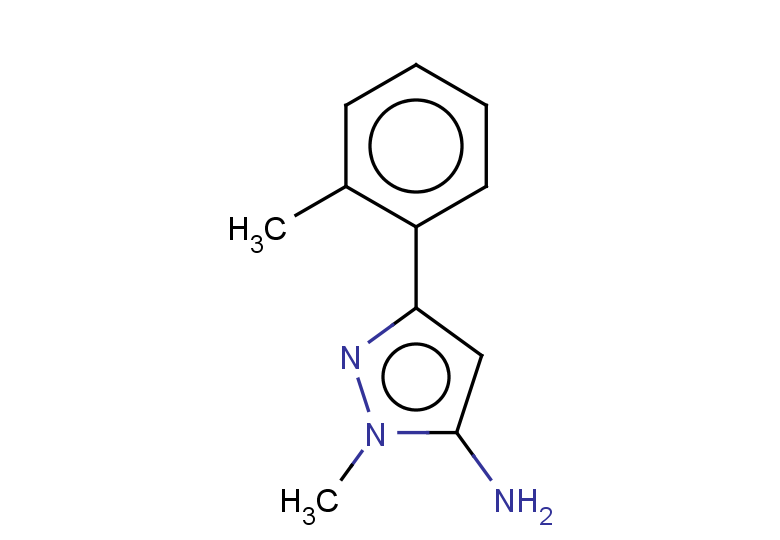 1-methyl-3-(2-methylphenyl)-1H-pyrazol-5-amine