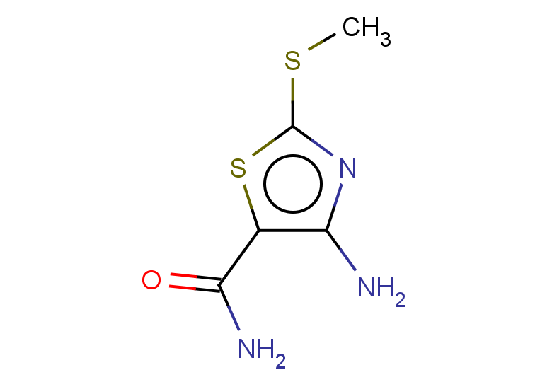 4-amino-2-(methylsulfanyl)-1,3-thiazole-5-carboxamide