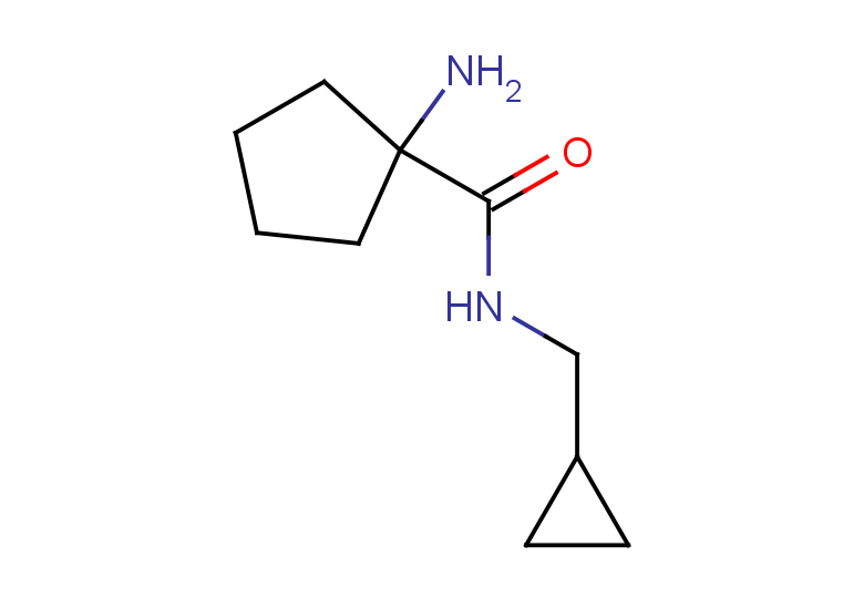 1-amino-N-(cyclopropylmethyl)cyclopentane-1-carboxamide
