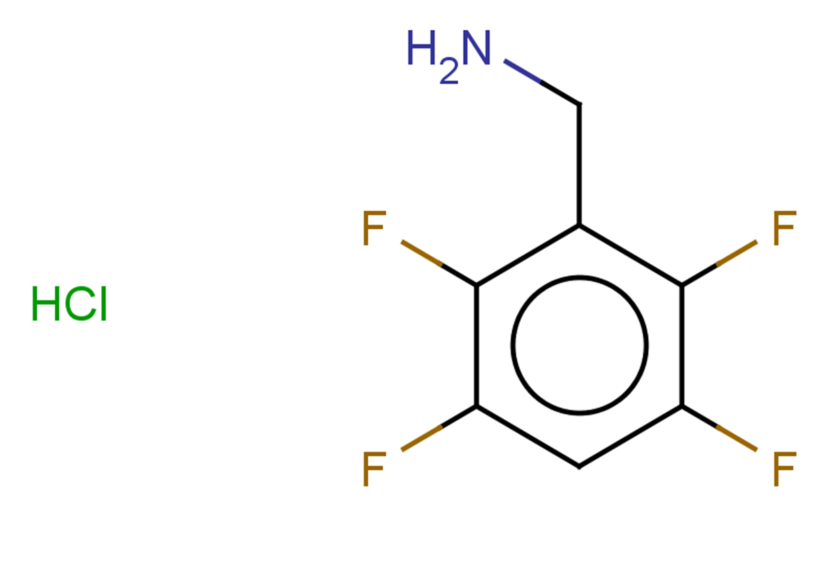 (2,3,5,6-tetrafluorophenyl)methanamine hydrochloride