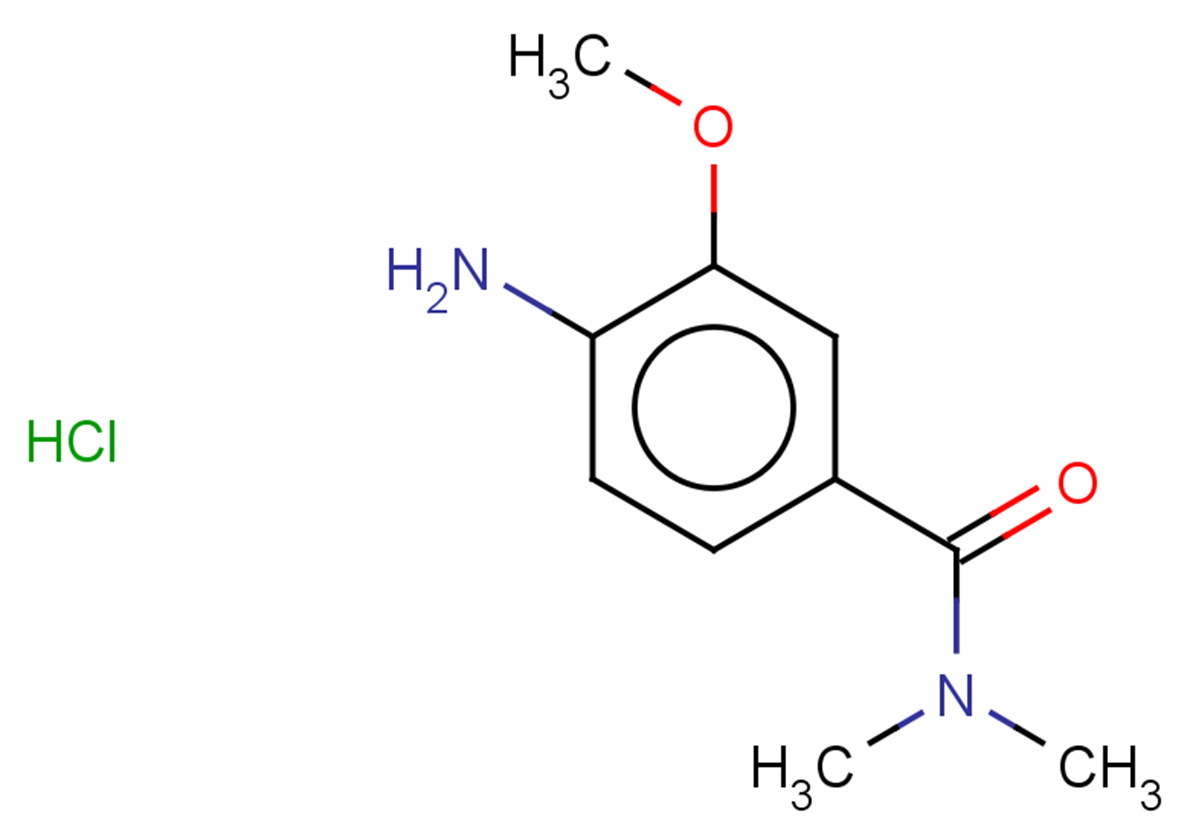 4-amino-3-methoxy-N,N-dimethylbenzamide hydrochloride