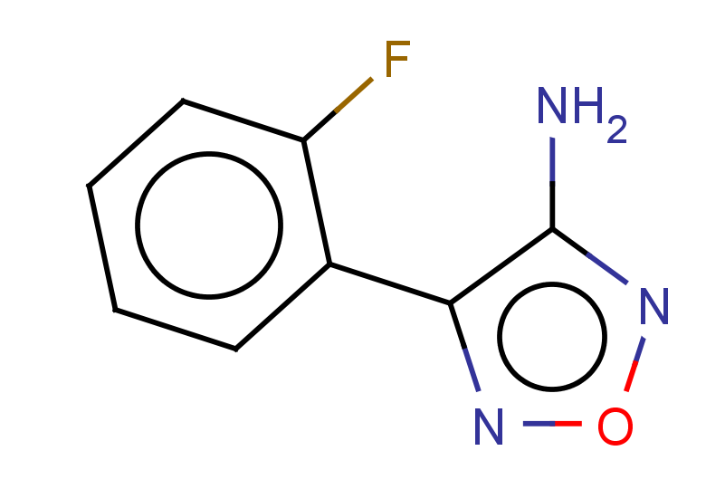 4-(2-fluorophenyl)-1,2,5-oxadiazol-3-amine