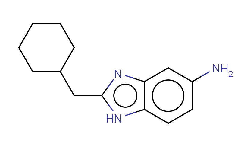 2-(cyclohexylmethyl)-1H-1,3-benzodiazol-5-amine