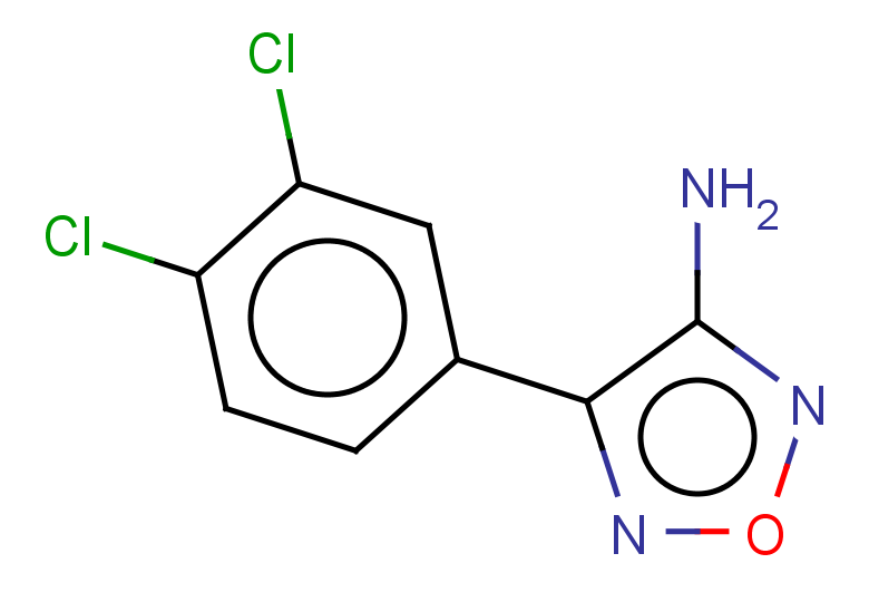 4-(3,4-dichlorophenyl)-1,2,5-oxadiazol-3-amine