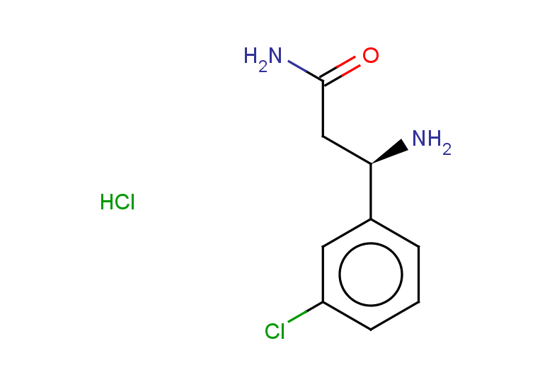 (3R)-3-amino-3-(3-chlorophenyl)propanamide hydrochloride