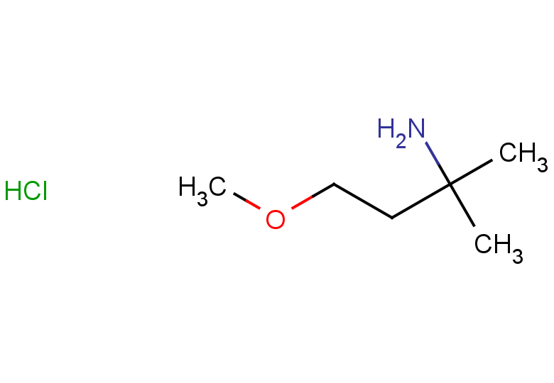4-methoxy-2-methylbutan-2-amine hydrochloride