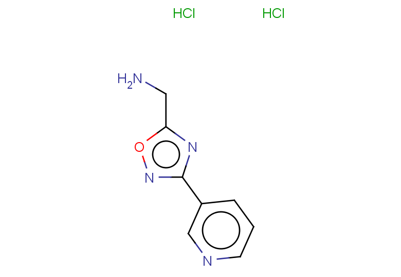 [3-(pyridin-3-yl)-1,2,4-oxadiazol-5-yl]methanamine dihydrochloride