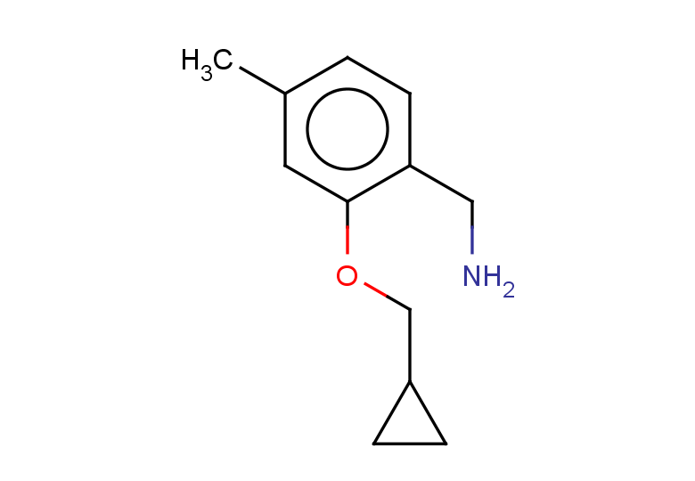 [2-(cyclopropylmethoxy)-4-methylphenyl]methanamine