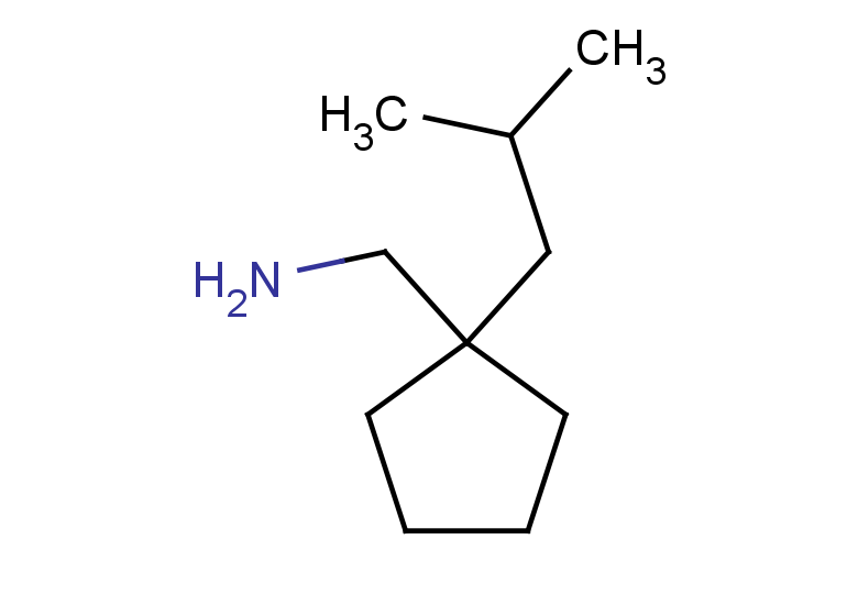 [1-(2-methylpropyl)cyclopentyl]methanamine
